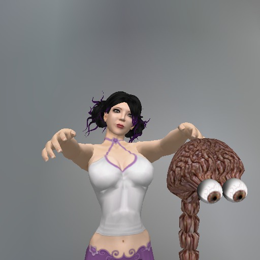 Zombie Chasing Brown-Eyed Brain AO