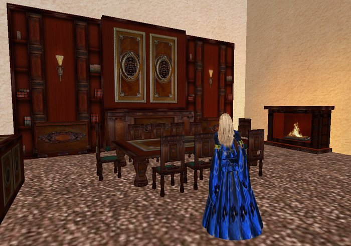 Dk Panel Wood Banquet Set-Dinning