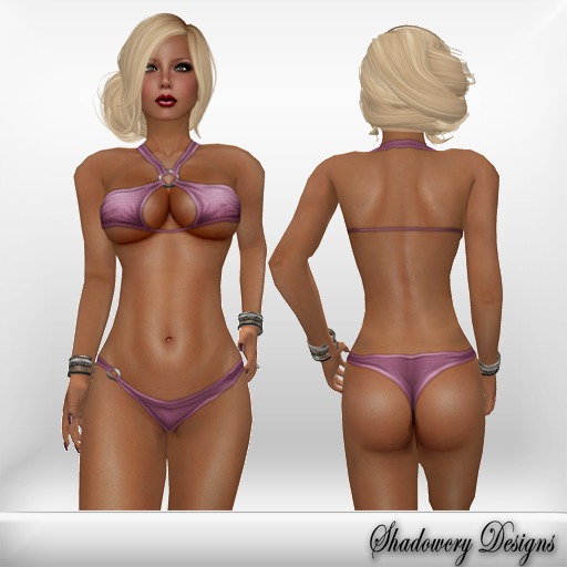 Bikini Bathing Suit Becky Pink