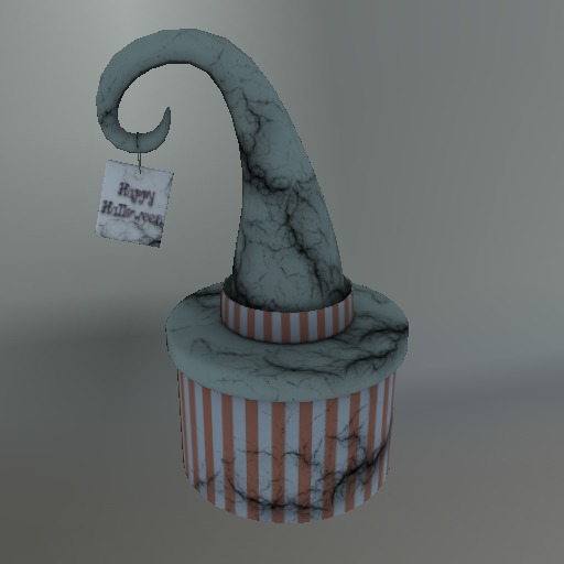 Smoke Witch Hat Mesh Giftbox box