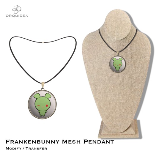 ORQUIDEA Black Skull Pendant (mod, transfer)