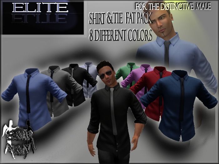 S&W ELITE SHIRT AND TIE FAT PACK