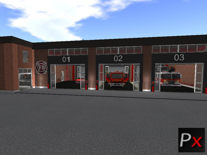 PX - Deluxe Firestation (BOX)