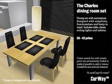 CurWay Charles dining set 1.3 Black Beech