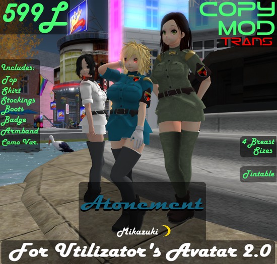 [Mika] Atonement Complete Outfit