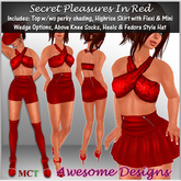 *Awesome Designs Secret Pleasures In Red