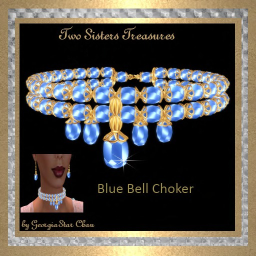 TST Blue Bell Choker.