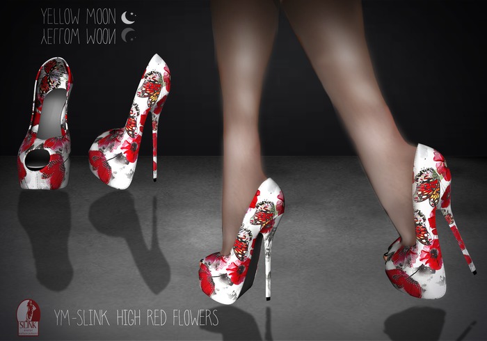 YM-slink high red flowers