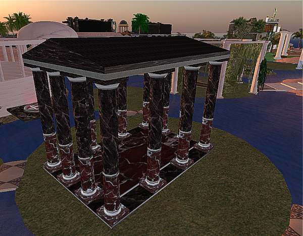 Goth Temple , Wiccan Spell Temple - Goth Tempel , Hexen Tempel