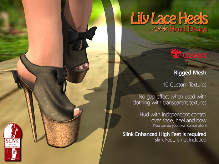 Appear - Lily Lace Heels Hard Design DEMO