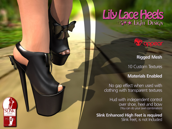 Appear - Lily Lace Heels Light Design DEMO