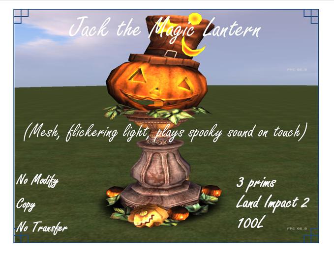 Jack the magic lantern