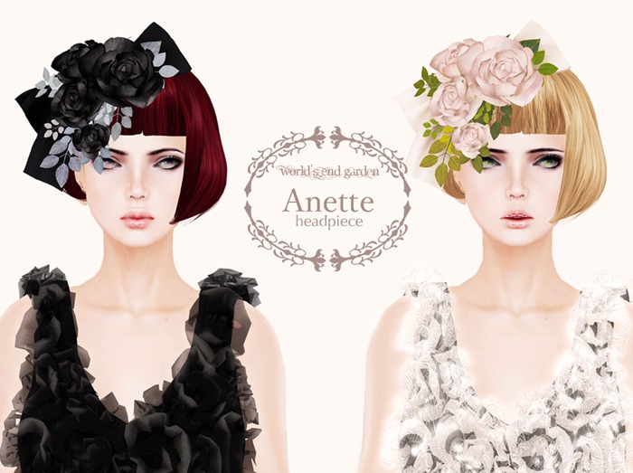 :::WEG::: Anette headpiece Moonlight