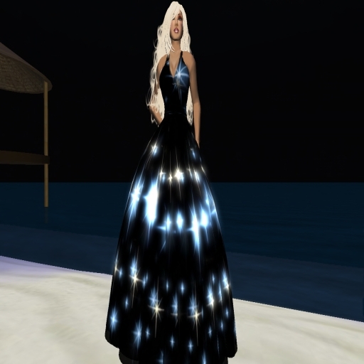 Blue Star Gown