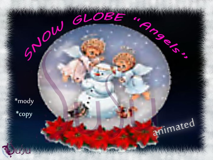 Su-Snowglobe Angel animated