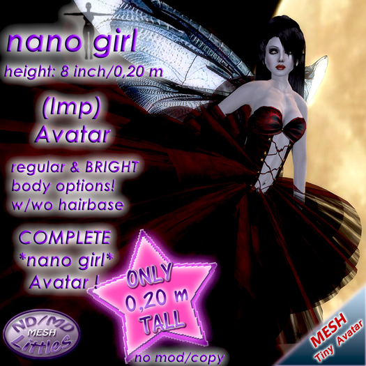 ND/MD nano girl (Imp) - complete tiny Avatar