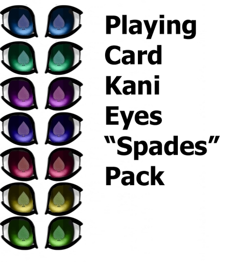 Kani Eyes Playing Card "Spades" Pack