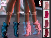 Bens Boutique - Lorella Booties Pink Pack (SlinkHighFeet & #Themeshproject Ouch)