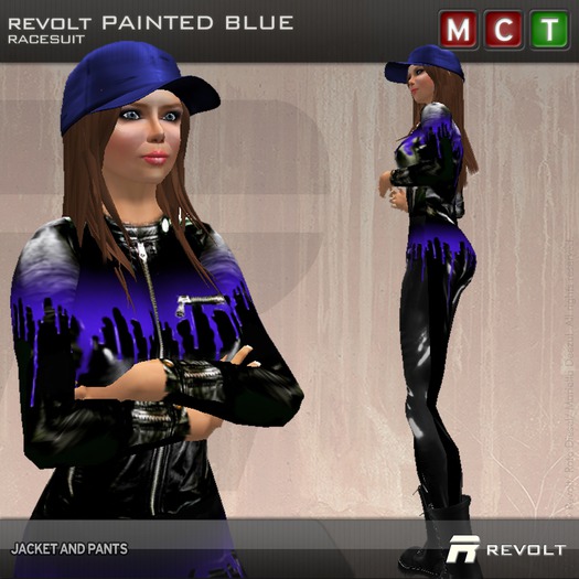 Revolt Painted Blue