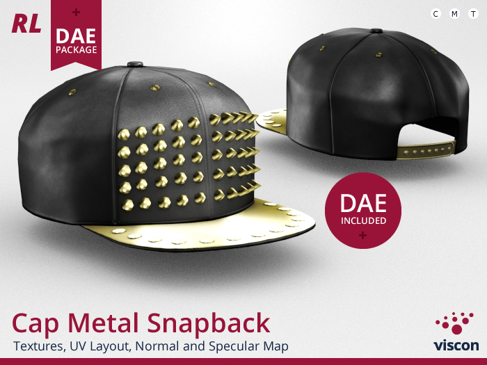*viscon* Mesh Cap Metal Snapback RL - DAE Pack