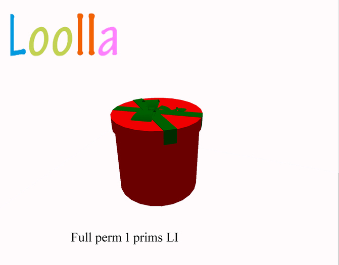 Loolla Cadeau Noel Rond  FP Box