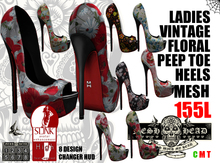 Mesh Head - High Top Skull Sneakers With Resizer & Hud