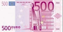500 euro tip Jar
