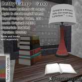% Betty Lamp (Bronte) *MESH*