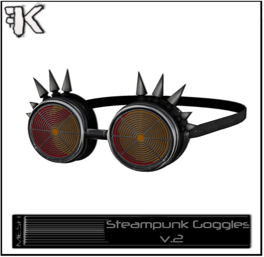 FK! - Steampunk Goggles - V.2