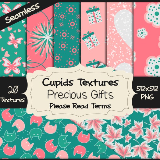 *Cupids Textures * 25 SWEET SUMMER FUN