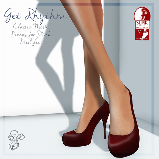 Entice - Get Rhythm Pumps - Slink Mid - Red