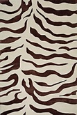 Brown Zebra Rug