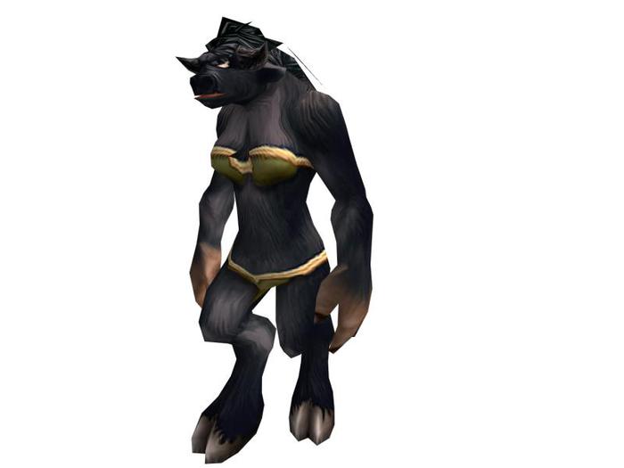Tauren female 3 prims