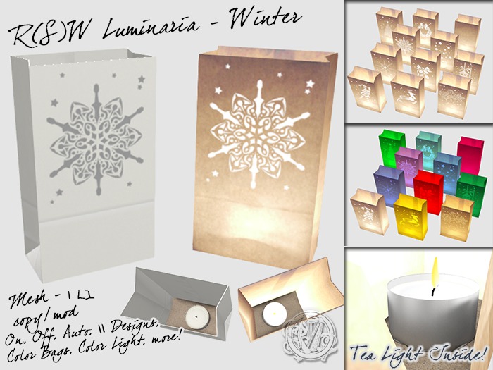 R(S)W Luminaria Winter Designs
