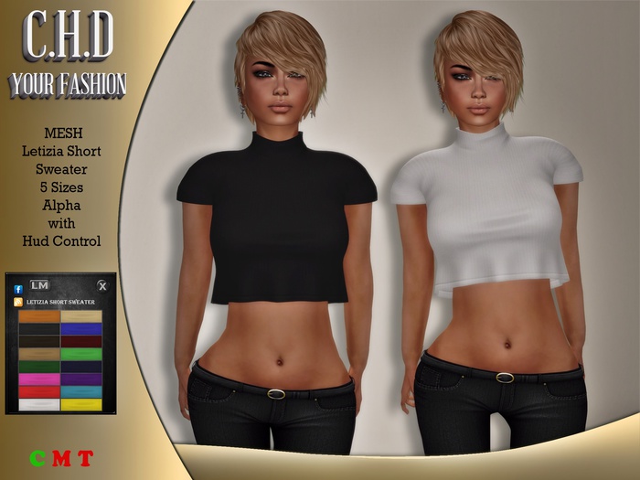 [C.H.D] Letizia Short Sweater