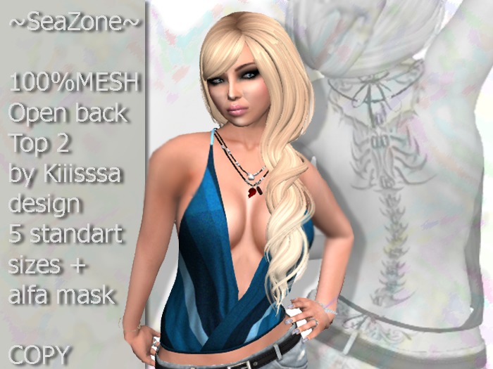 ~SeaZone~ Open back top 2