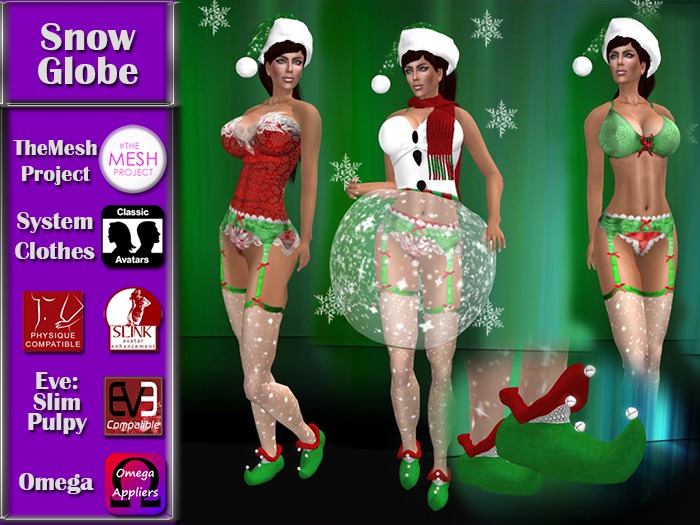 [TKS] Complete - Snow Globe Costume