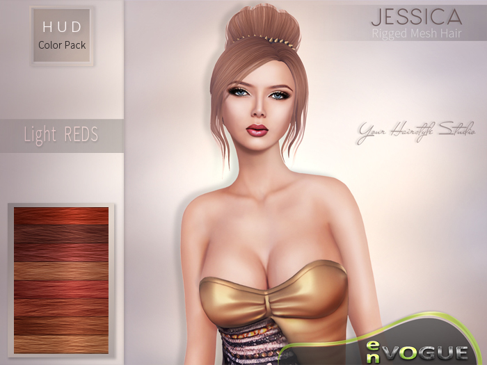 [enVOGUE] - HAIR Jessica - Light Reds 