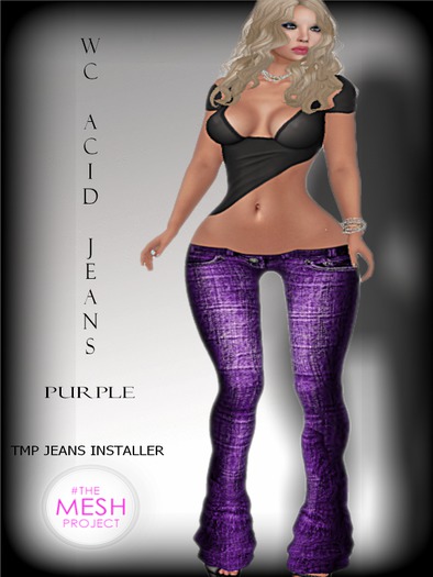 WC Acid Purple Jeans TMP