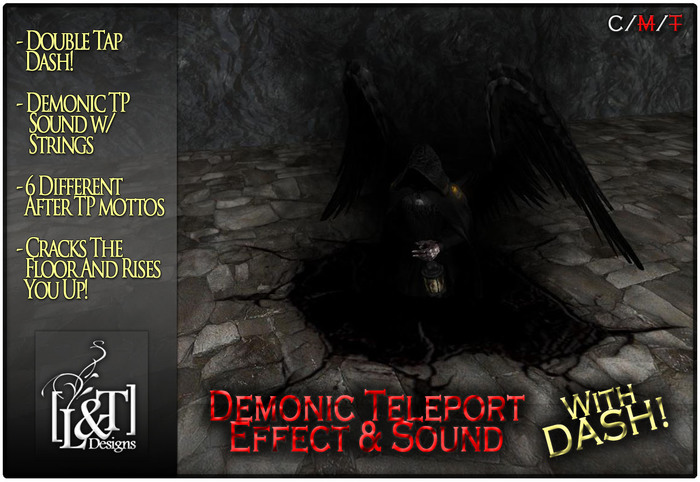 [L&T] - Demonic TP Effects & Sounds w/ DASH!