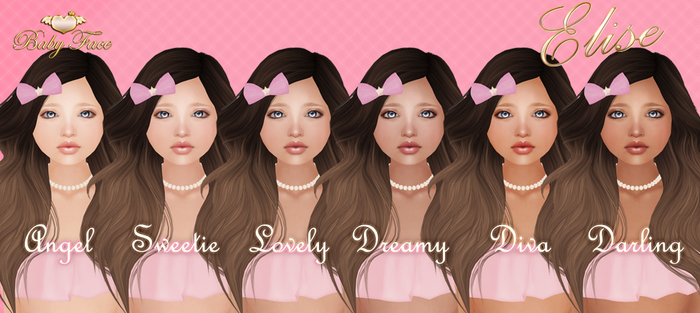 DEMO :*BABY*: ELISE - SKINS  {ALL TONES for Kids} Natural