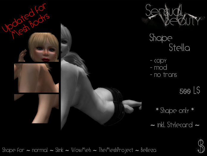 SB - Shape Stella - c/m/nt