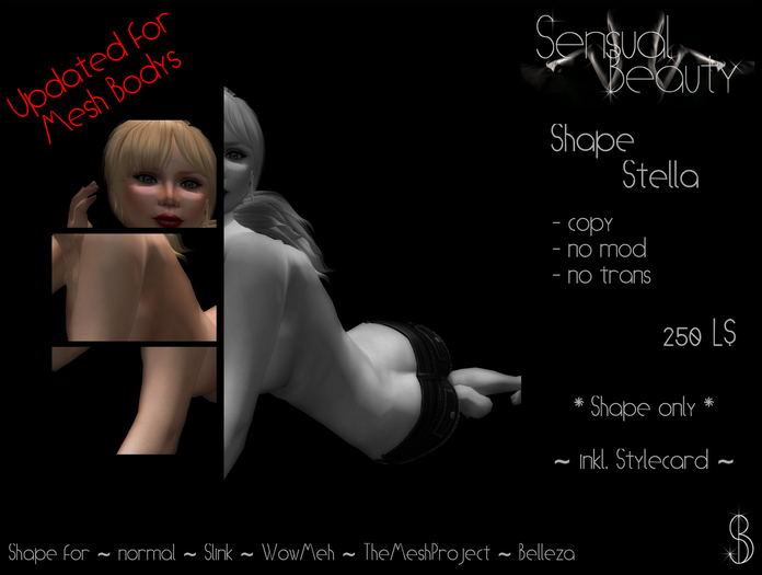 SB - Shape Stella - c/nm/nt