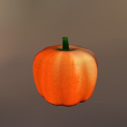 Multicolor Mesh Pumpkin