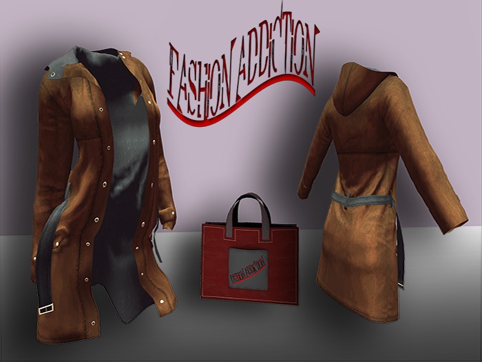 FASHION AMANDA Coat Brown