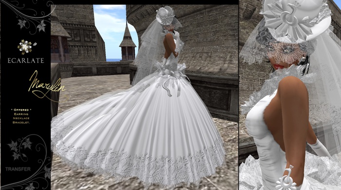 (DEMO) Ecarlate - Marylin - Dress Mariage Wedding Bridal Gown