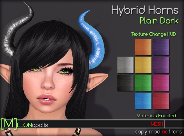 [M] Hybrid Horns // Plain Dark