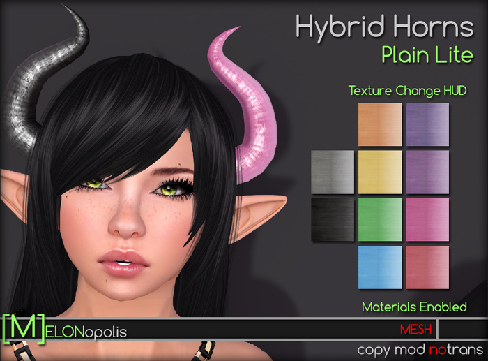 [M] Hybrid Horns // Plain Lite