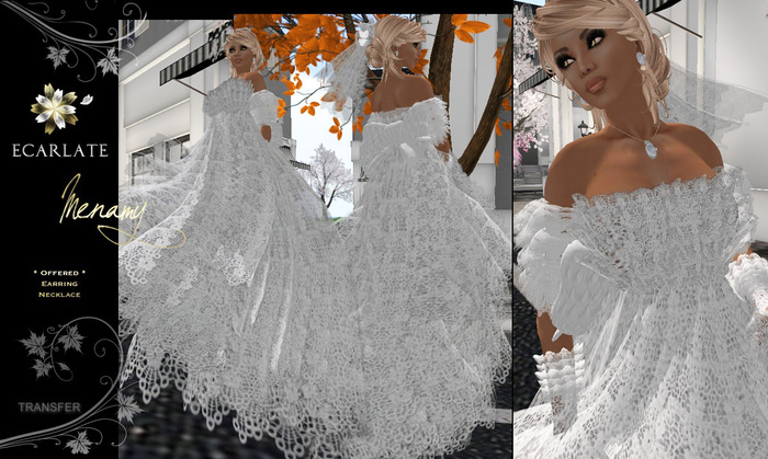 (DEMO) Ecarlate - Menamy - Dress Mariage Wedding Bridal Gown