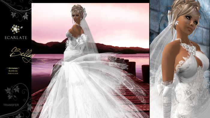 (DEMO) Ecarlate - Bellay - Dress Mariage Wedding Bridal Gown